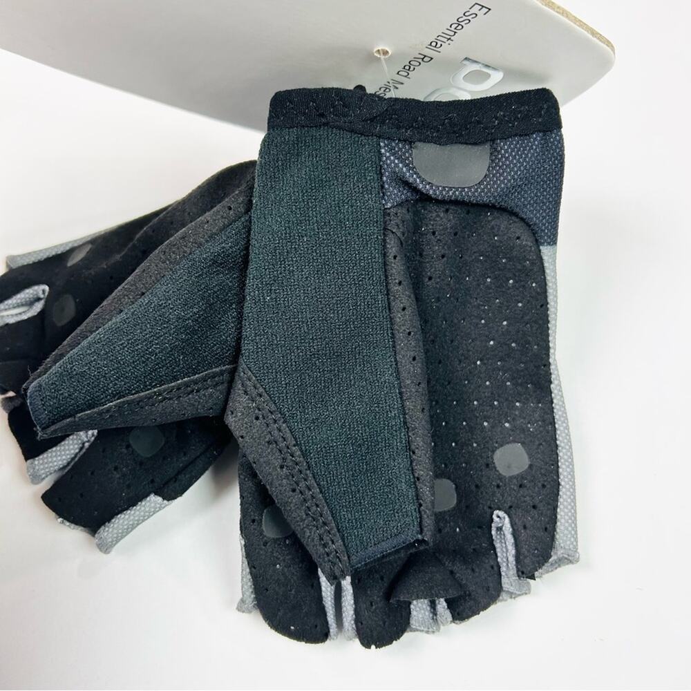 POC Essential Road Mesh Short Gloves - Black and Gray - Small - Picture 4 of 4